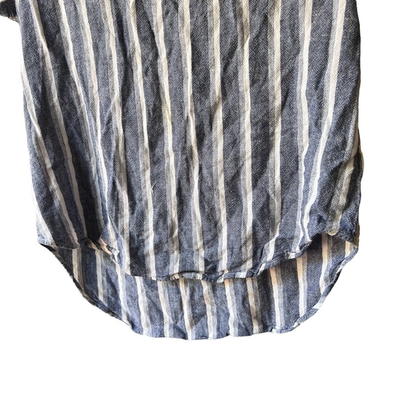 Cloth & Stone Linen Blend Relaxed Stripe Top - Picture 4 of 9